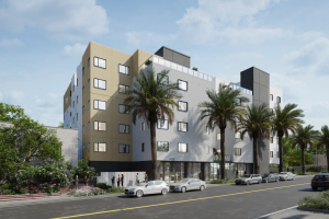 Дизайн визуализация проекта многоквартирного дома