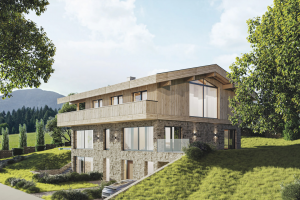 Дизайн визуализация проекта жилого дома