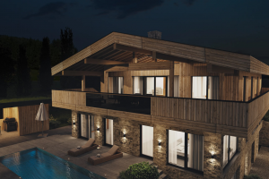 Дизайн визуализация проекта апартаментов