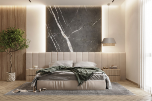 Дизайн визуализация проекта спальни квартиры