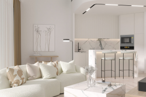 Дизайн визуализация проекта квартиры