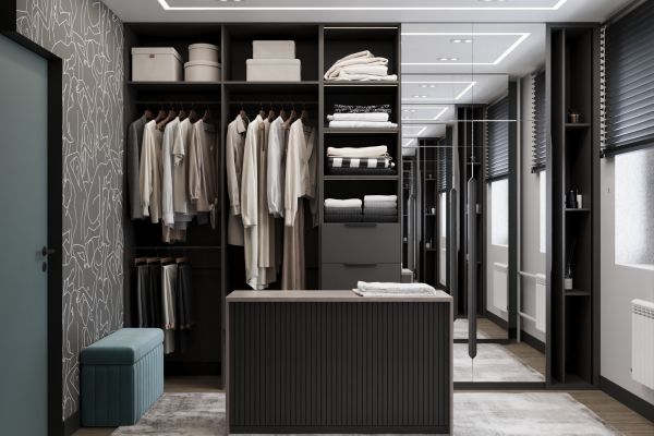 г. Амурск, гардеробная комната