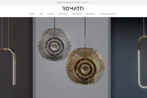 Дизайнерские светильники на заказ, магазин - Shopify