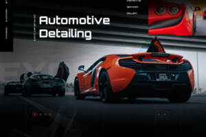 Разработка сайта для детейлинга