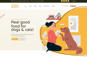 Разработка дизайна сайта для компании производства корма