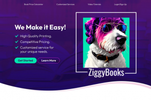 Разработка дизайна сайта для компании продажи книг