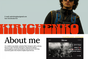 Моё резюме вместе с портфолио