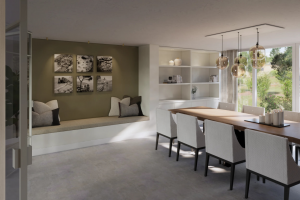 Дизайн визуализация проекта кухни