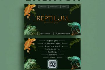 Оформление визиток