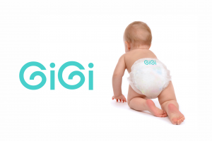 лого и название для бренда подгузников