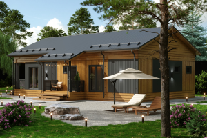 Архитектурный проект и 3D-визуализация индивидуального жилого дома