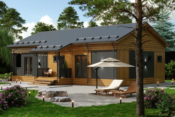 Архитектурный проект и 3D-визуализация индивидуального жилого дома