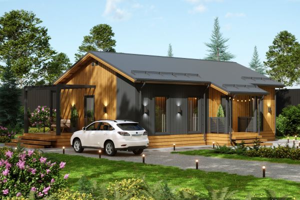 Архитектурный проект и 3D-визуализация индивидуального жилого дома