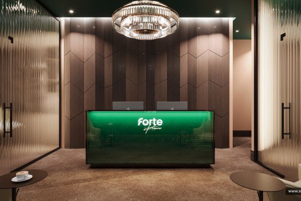 Дизайн-проект интерьера банка