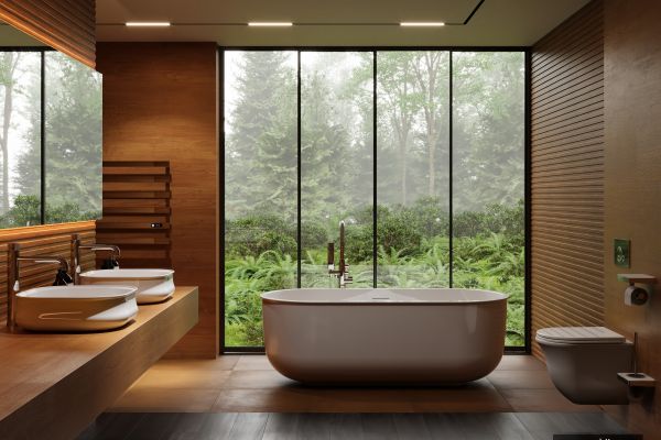 Дизайн-проект интерьера ванной