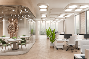 Дизайн-проект интерьера офиса IT-компании