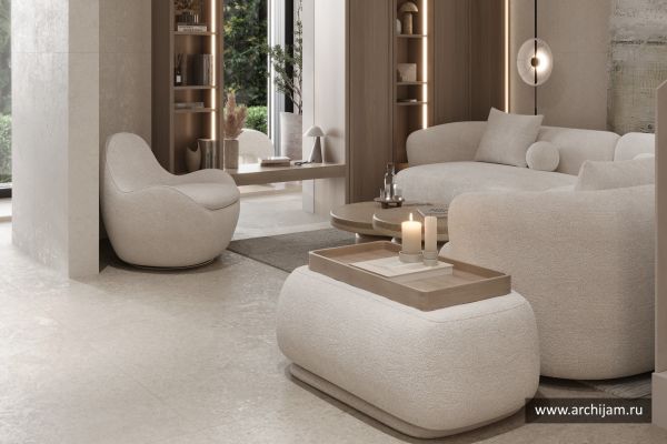 Дизайн-проект интерьера гостиной