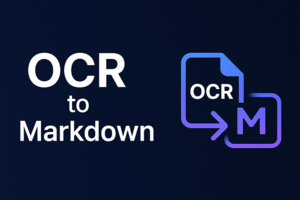 OCR-система для конвертации PDF и изображений в формат Markdown