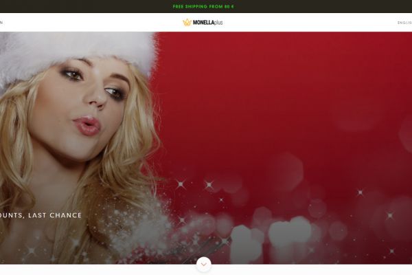 Создание и дизайн магазина на Shopify - одежда из Италии