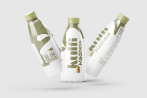 Разработка дизайна этикетки для молочного коктейля