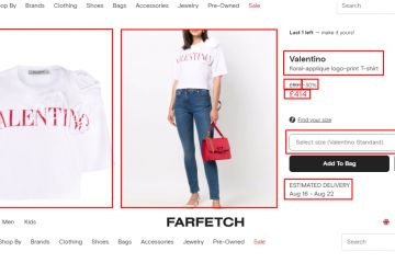 Парсер FARFETCH.COM
