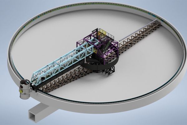Реконструкция сгустителя Ц-50