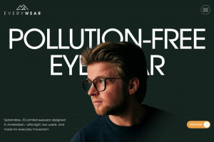 Разработка дизайна сайта для продажи очков