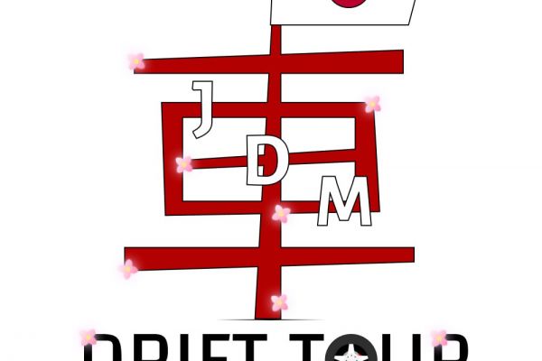 Логотип для JDM дрифт-тура во Владивостоке