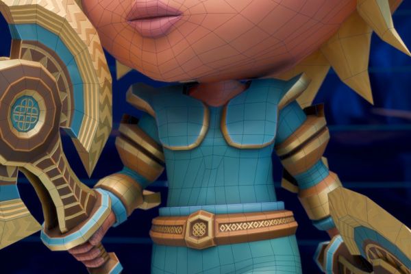 игровой 3D персонаж (No Ai)