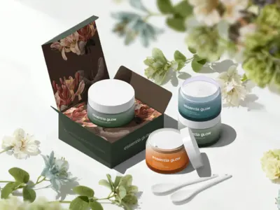 Косметический бренд Essentia Glow. Брендинг