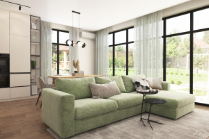 Дизайн частного дома для молодой пары с маленьким ребенком