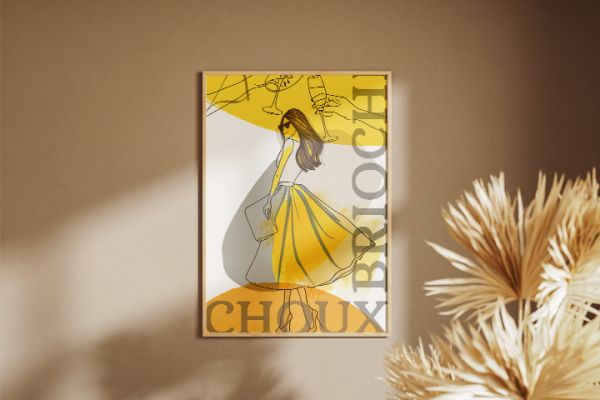 Серия постеров для Brioch