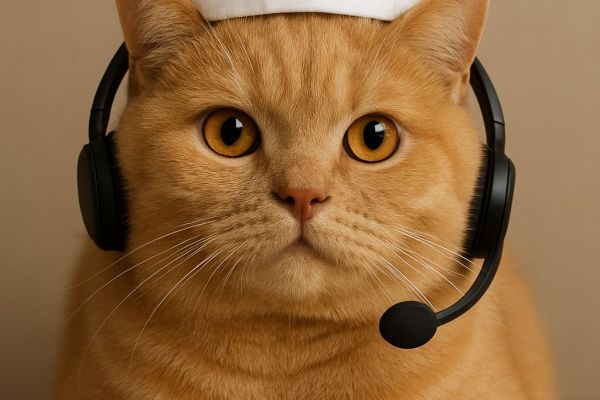 Логотип для кошачьего корма