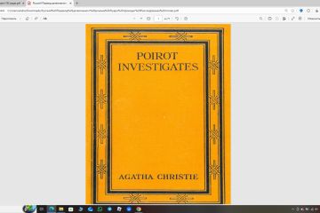 Книгу переведеную из английского на русский язык роман Пуаро ведет Расследование