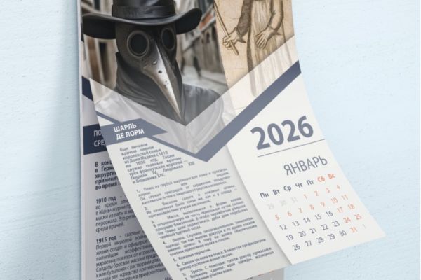 Разработка дизайна календаря