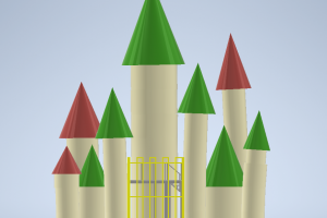 Моделирование замка