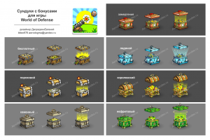 Игровые элементы для игры WoD