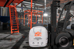 VR-симулятор производственного процесса по созданию блоков из полистиролбетона