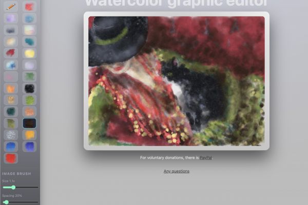 Web-приложение - графический редактор