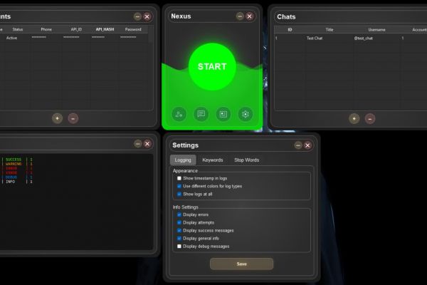 Бот Парсер чатов\каналов TG