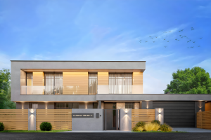 Проект двухэтажного дома 500 м2 в п.Сосенское