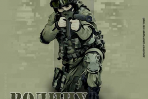 принт милитари