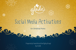 Презентация с предложением для Glade | 2018