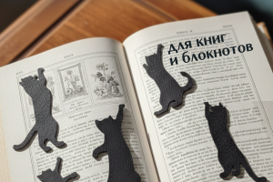 дизайн инфографики для карточки товара "Закладки пластиковые"