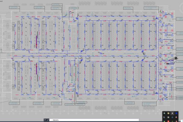 Расчет освещение в помещениях ЦОД