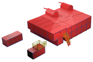 Циркуляционная система бурового раствора ЦС-200