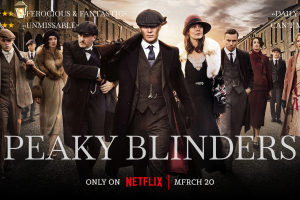 Создание афиши для сериала "Острые козырьки"