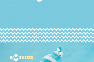 конкурсная работа логотип "AMI KIDS"