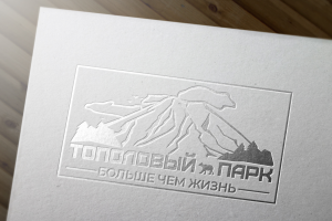 конкурсная работа логотип "ТОПОЛОВЫЙ ПАРК"