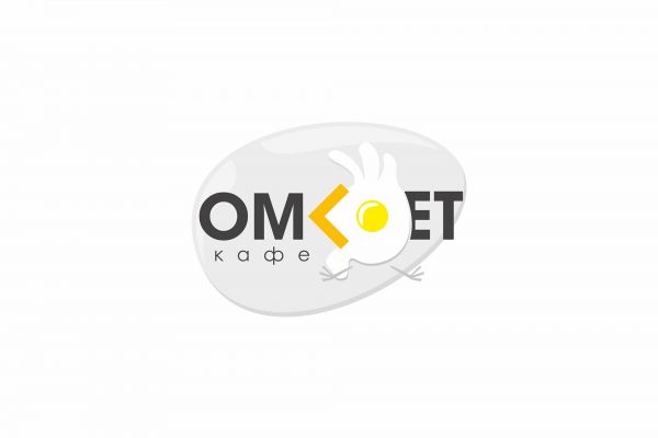 конкурсная работа логотип "ОМЛЕТ"